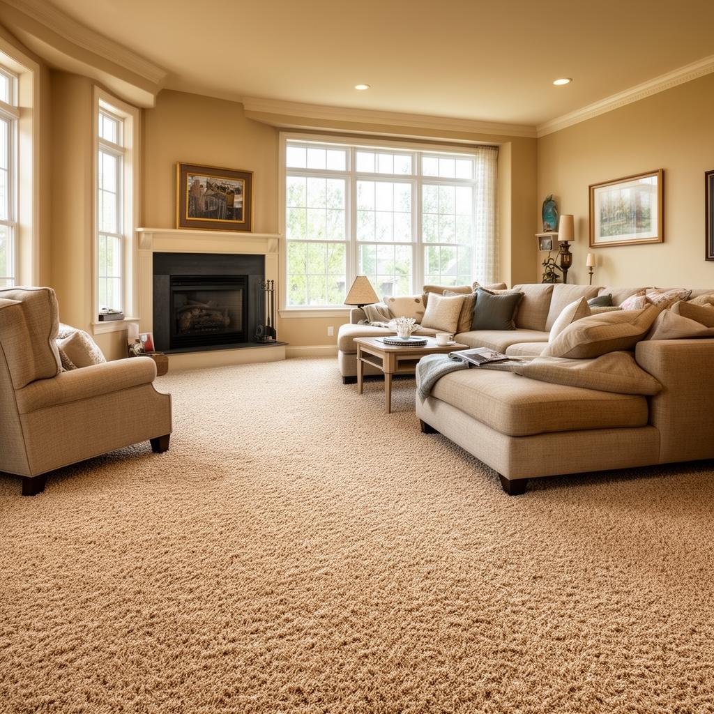 Great Room, Wall-to-Wall Plush Carpet