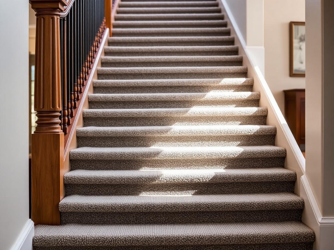 Staircase — Berber Carpet Runner