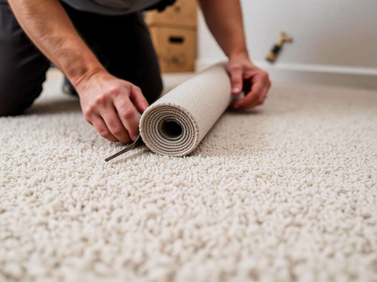 Fresh Carpet Roll — Seam & Stretch